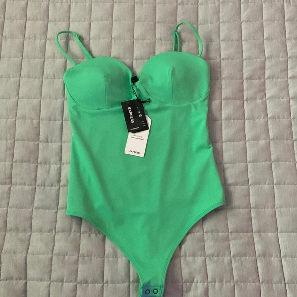 Green bodysuit